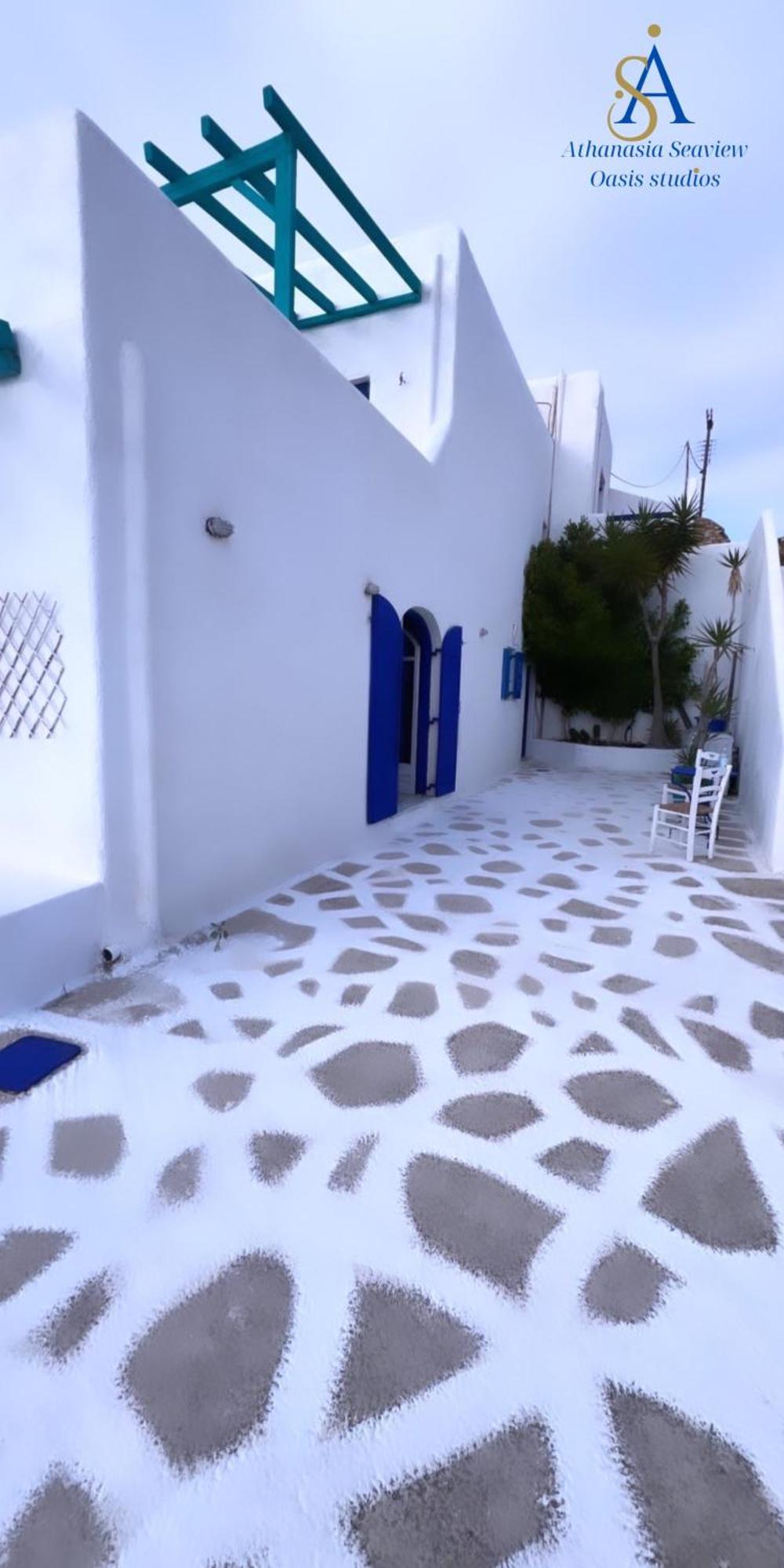 Mykonos Athanasia Seaview Oasis Studios By The Port Houlakia  Exteriör bild