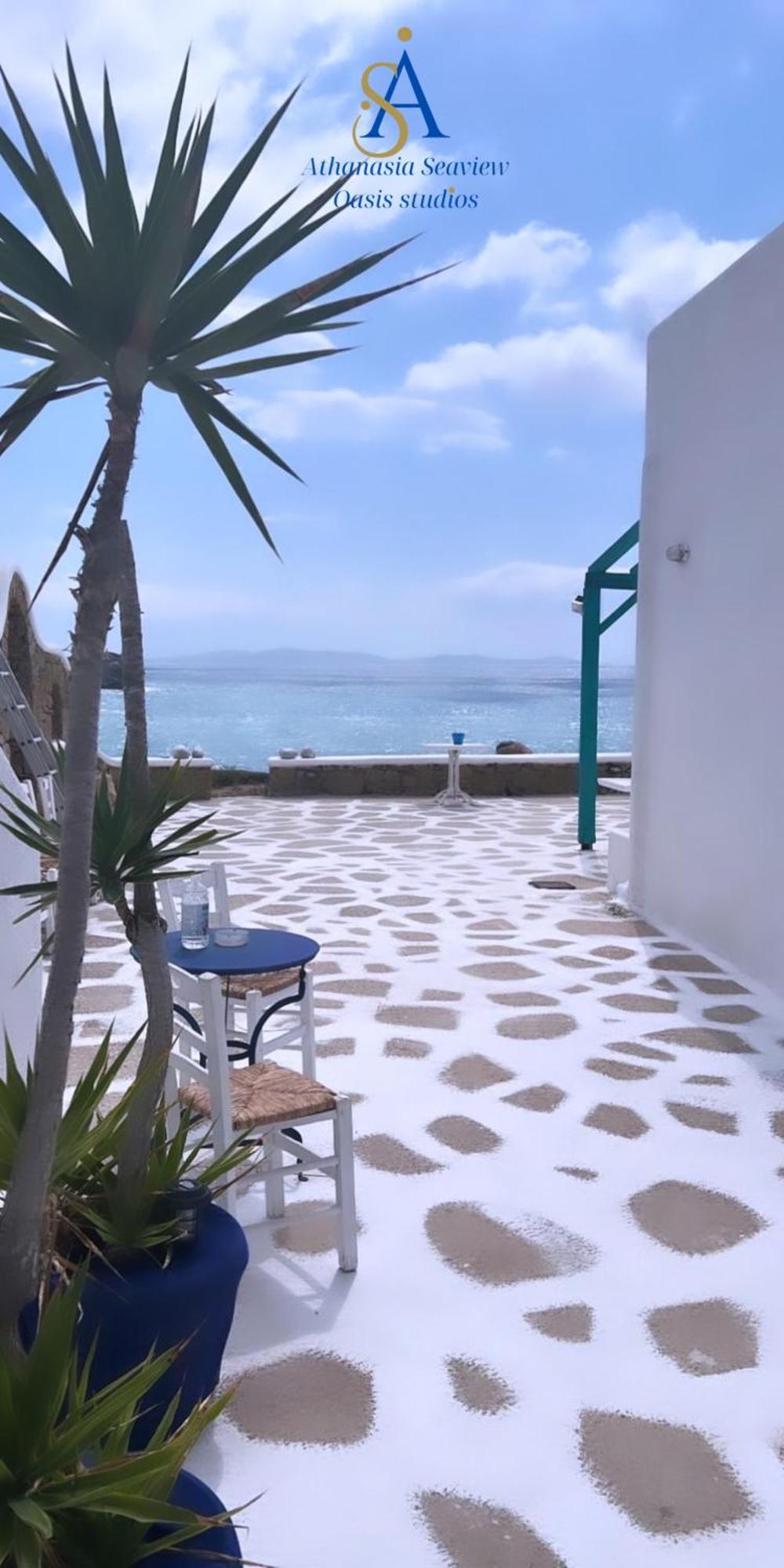 Mykonos Athanasia Seaview Oasis Studios By The Port Houlakia  Exteriör bild