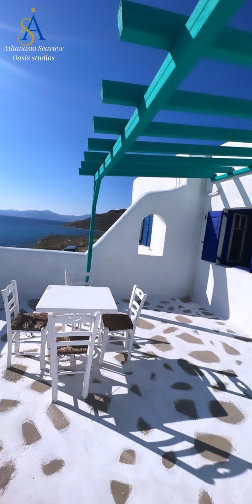 Mykonos Athanasia Seaview Oasis Studios By The Port Houlakia  Exteriör bild