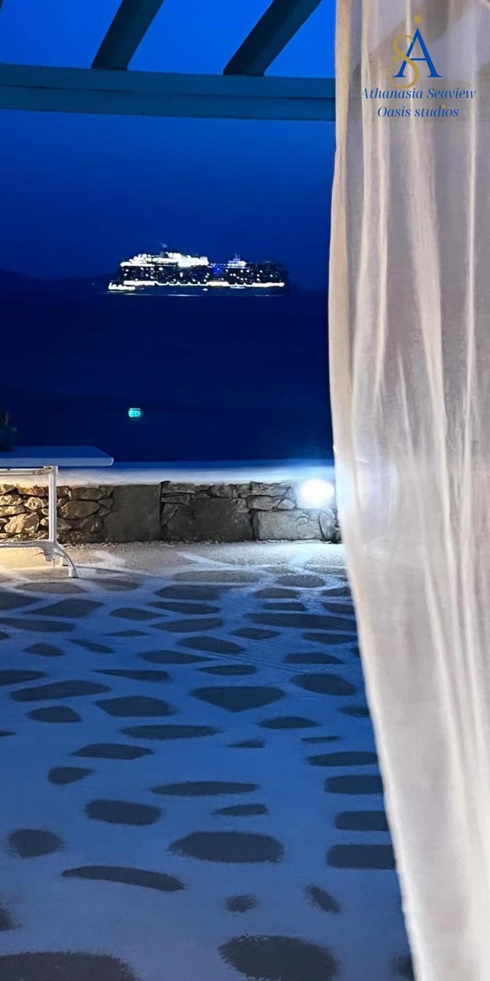 Mykonos Athanasia Seaview Oasis Studios By The Port Houlakia  Exteriör bild