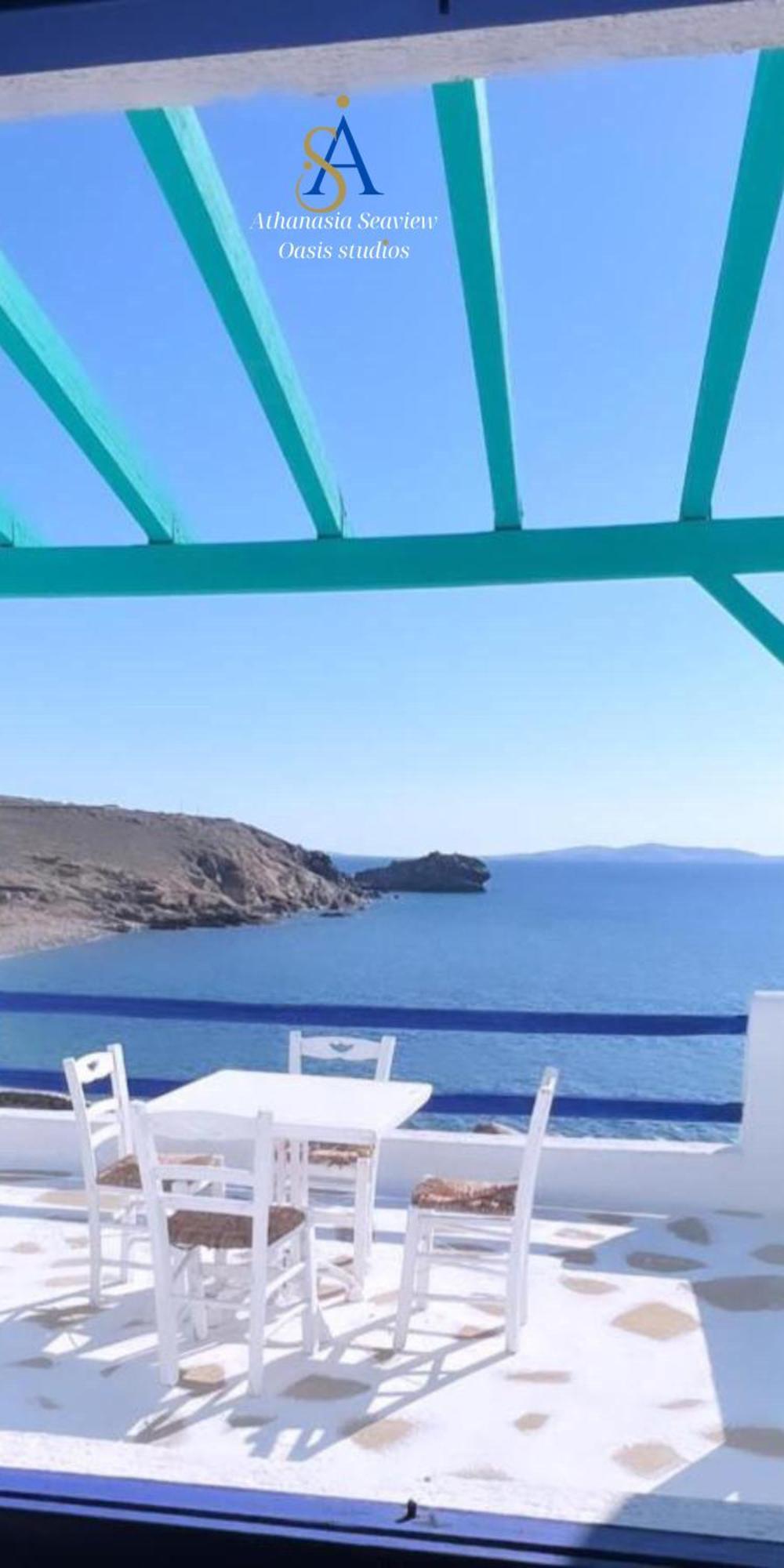 Mykonos Athanasia Seaview Oasis Studios By The Port Houlakia  Rum bild