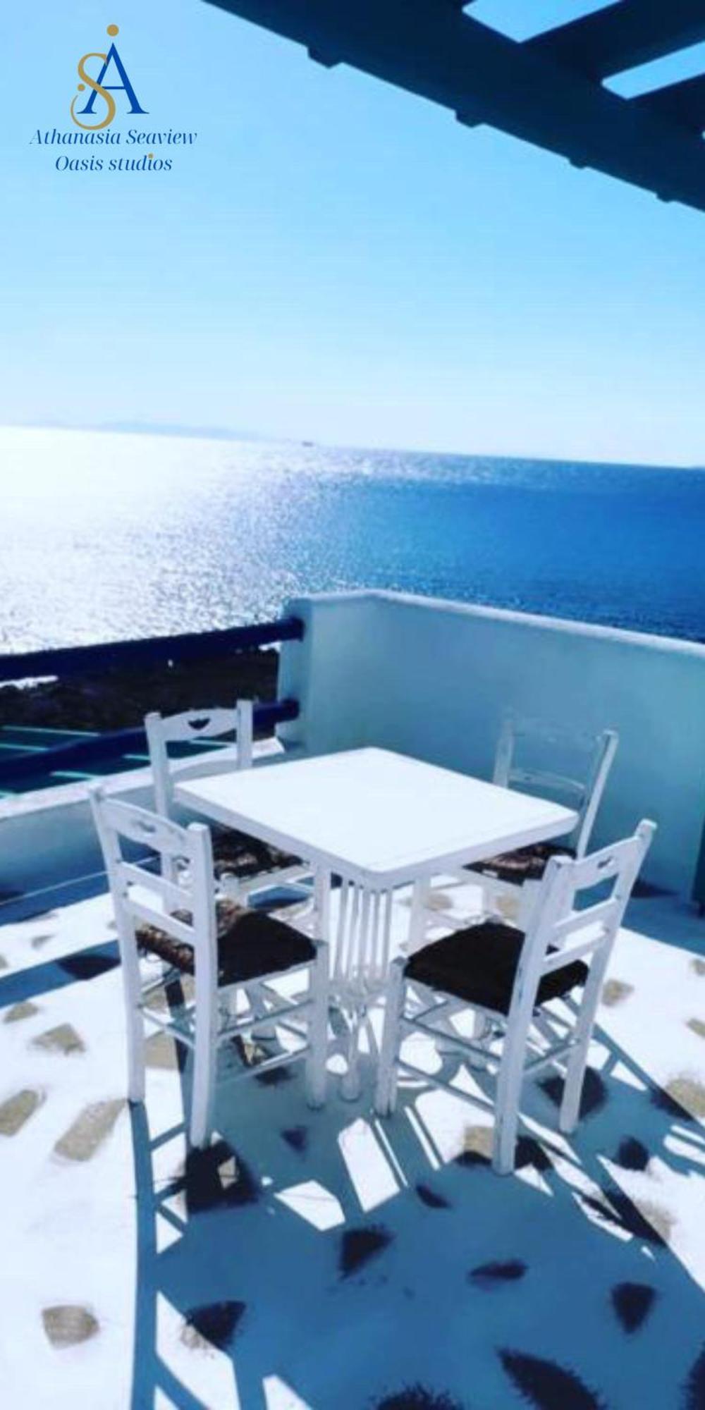 Mykonos Athanasia Seaview Oasis Studios By The Port Houlakia  Rum bild