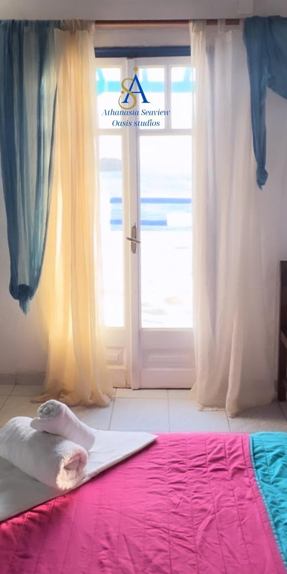 Mykonos Athanasia Seaview Oasis Studios By The Port Houlakia  Rum bild