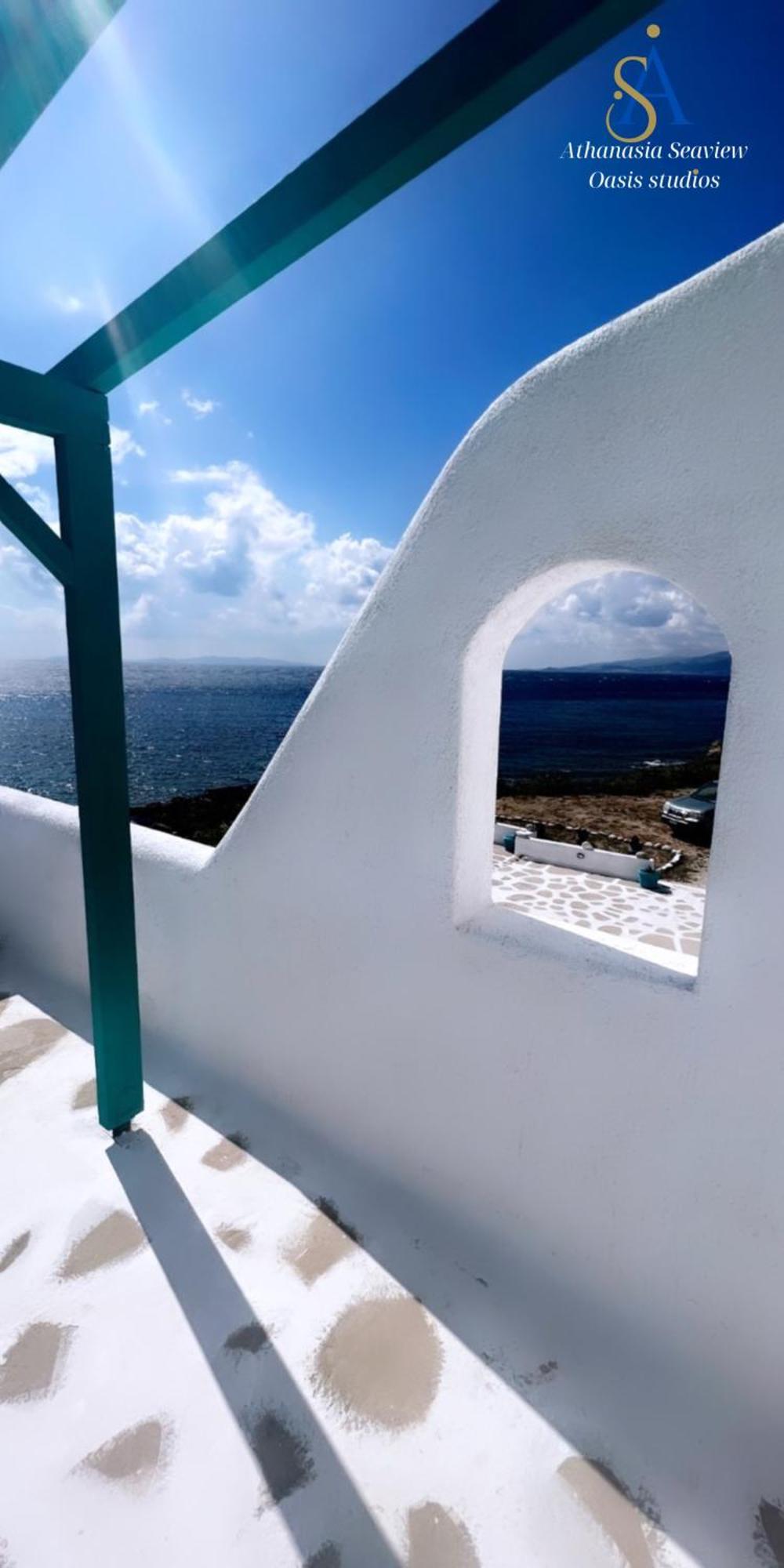 Mykonos Athanasia Seaview Oasis Studios By The Port Houlakia  Rum bild
