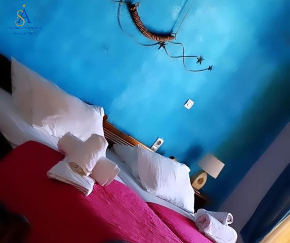 Mykonos Athanasia Seaview Oasis Studios By The Port Houlakia  Exteriör bild